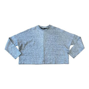 Vineyard Vines Long-Sleeve Cropped Crew Neck Knit Top